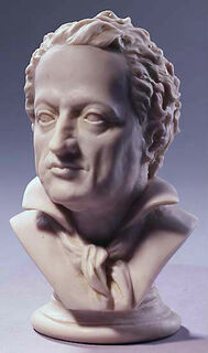 Bust of Goethe, artificial marble version