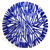 Wandobject "Fragment Round Ocean" (2025) (Uniek stuk)