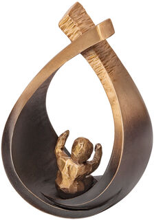Skulptur "Geburt", Bronze