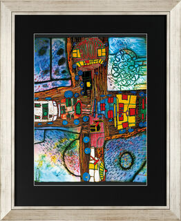 Picture "Intersection", framed