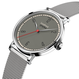 Bauhaus Walter Gropius Armbanduhr "Dessau 1925" - Made in Germany - Saphirglas - 38mm