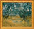 Bild "Olivenbäume" (1889), gerahmt