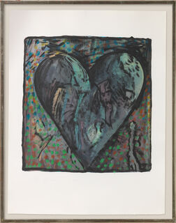 Picture "The Hand-Coloured Viennese Hearts VI" (1990)