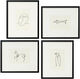 Lot de 4 tableaux représentant des animaux, encadrés de Pablo Picasso