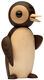 Wooden figure "Penguin Frost" - Design Chresten Sommer by Spring Copenhagen