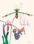 Bild "Orchidee III", WVZ-Nr. 726, ungerahmt