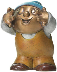 Skulptur "Mainzelmännchen Conni", Version in Bronze