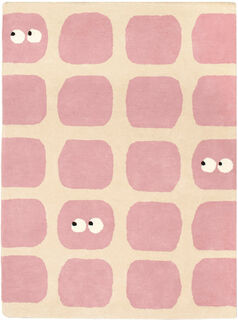 Carpet "Owl rosé" (120 x 170 cm) by Bleuu-Studio