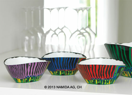 Set of 3 bowls "The Magical Garden" by Friedensreich Hundertwasser