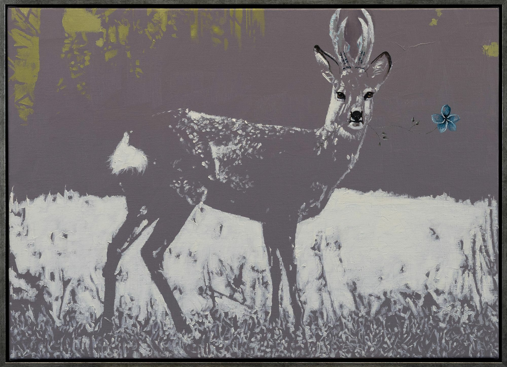 Billede "Series Bright Spot | Animals of the Forest IV" (2022) (Unikt værk) von Lezzueck Coosemans