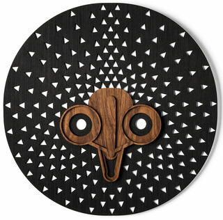 Wall object "Modern African Mask #10" by UMASQU