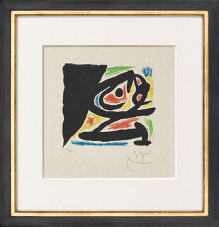 Billede "Maitres-Graveurs Contemporains" (1970) von Joan Miró