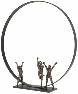 Skulptur "A time to dance", Bronze