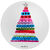 Porzellanteller "Christmas - Tree"