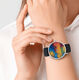 Artist's wristwatch "Emil Nolde - Sea with Two Small Steamships (Red, Blue and Green)" - Unisex