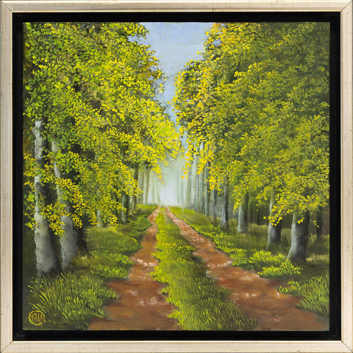 Cuadro "Beech Avenue" (2026) (Original / pieza única), enmarcado de Arnold Voet