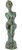 Skulptur "Lille nøgen figur", bronze