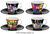 8-teiliges "Hommage à Hundertwasser - Die universalen Vier"-Sammlerset