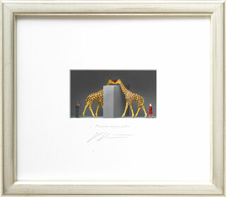 3D Picture "Overcoming Walls", framed