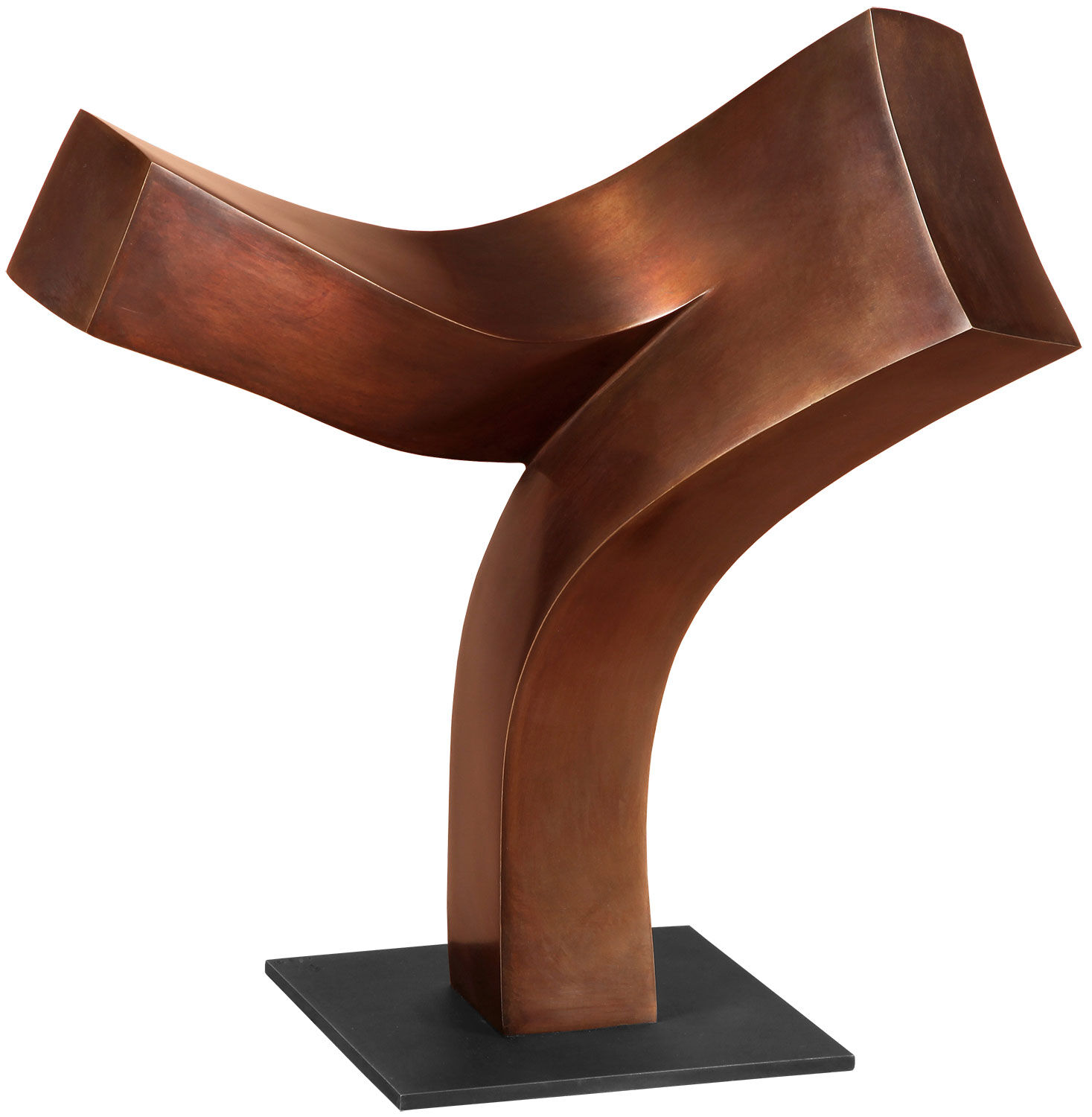 Skulptur "Balance" (2015), Bronze von Gábor Török