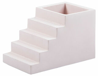 Pen holder "Stairs" (without content), concrete