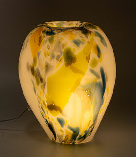 Tischlampe "Monet", Glas