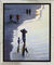 Picture "Evenings at the Beach of Rügen" (2021) (Original / Unique piece), framed