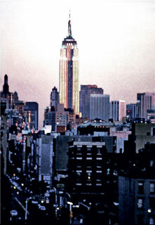 Picture "Empire State", on stretcher frame by Werner Pawlok