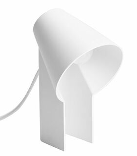 LED-bordlampe "Study", hvid version von Woud