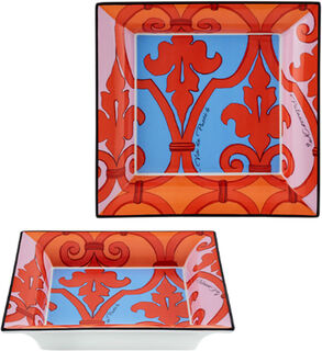 Čtvercová porcelánová mísa "Palazzo N6 B"