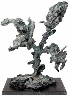 Skulptur "In" (2001), Bronze
