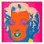 Picture "Sunday B. Morning Marilyn Red, Beige, Pink, Ochre"