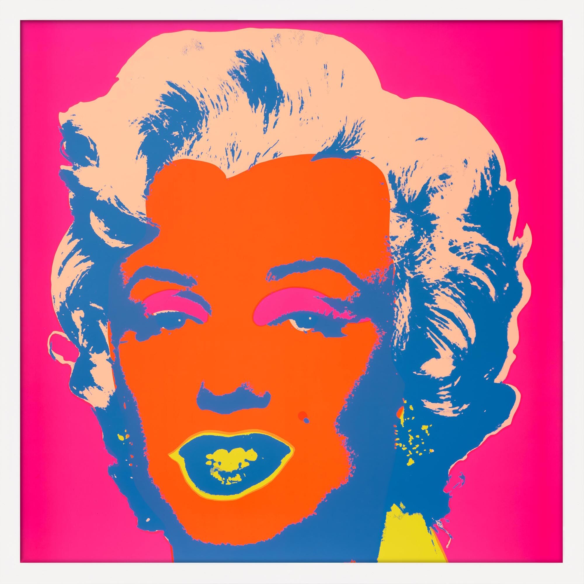 Picture "Sunday B. Morning Marilyn Red, Beige, Pink, Ochre" by Andy Warhol