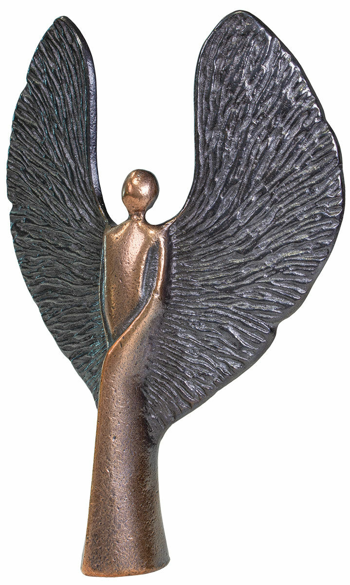 Sculpture "Angel", bronze by Kerstin Stark
