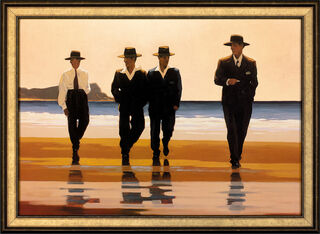 Picture "The Billy Boys", framed by Jack Vettriano