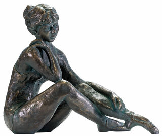 Sculpture "La Danseuse", bonded bronze by Lluis Jorda
