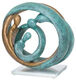 Skulptur "Family II", Bronze von Andrea Kraft
