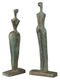 Skulpturengruppe "La Familia", Version in Bronze von Itzik Benshalom