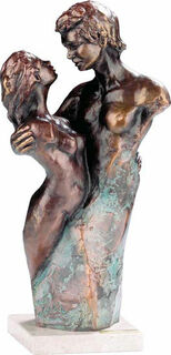 Sculpture "Intimate Familiarity", bonded bronze