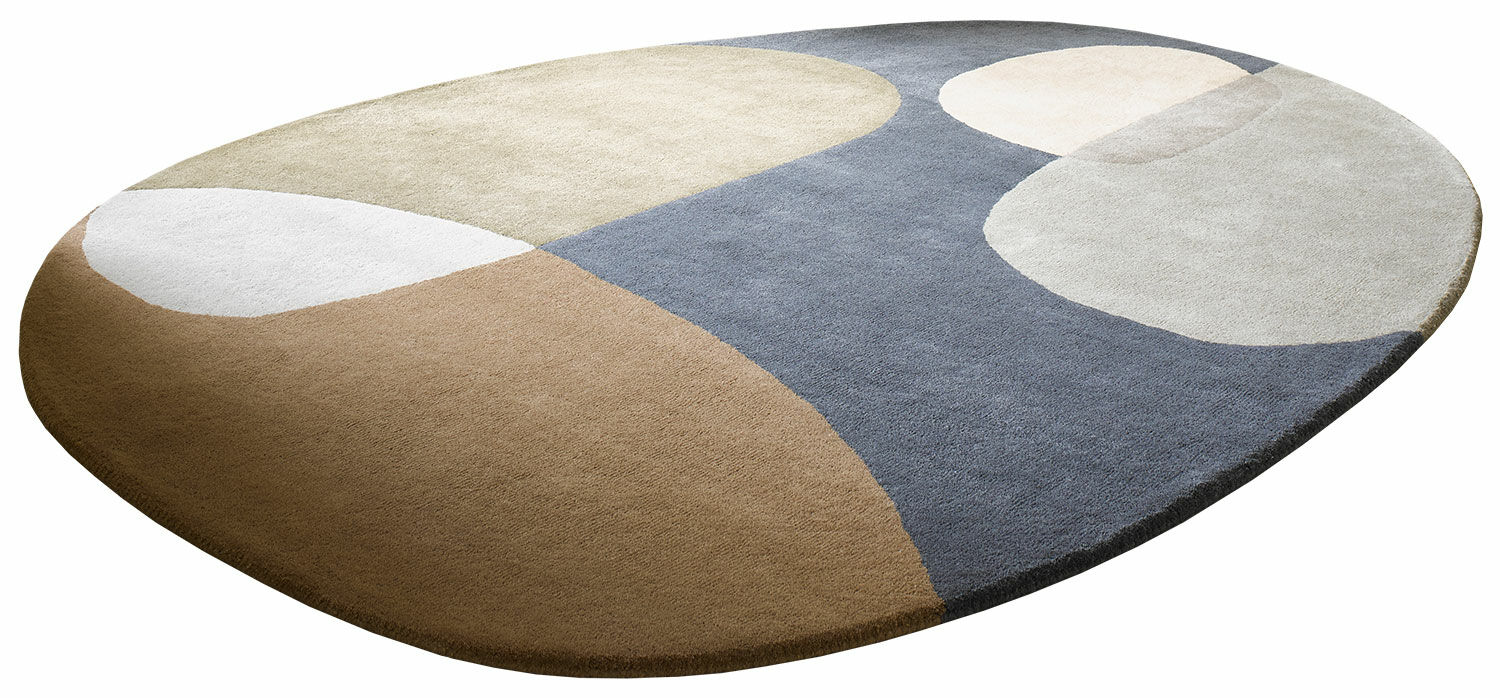 Tapis "Shades of Beige" (ovale, 140 x 200 cm)