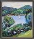 Tableau "Vue de Tegernsee" (1910), encadré de August Macke