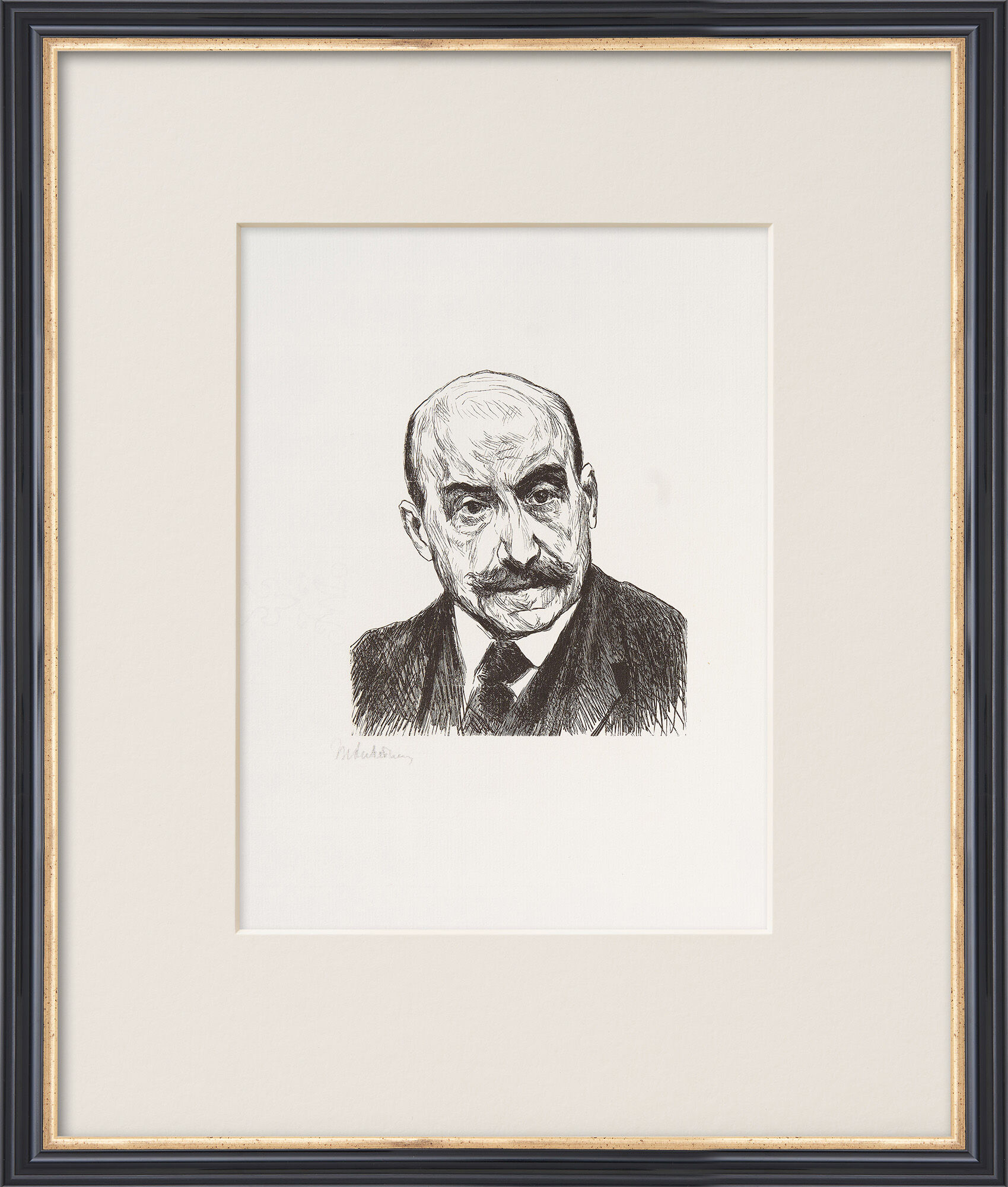 Bild "Selbstporträt" (1922) von Max Liebermann