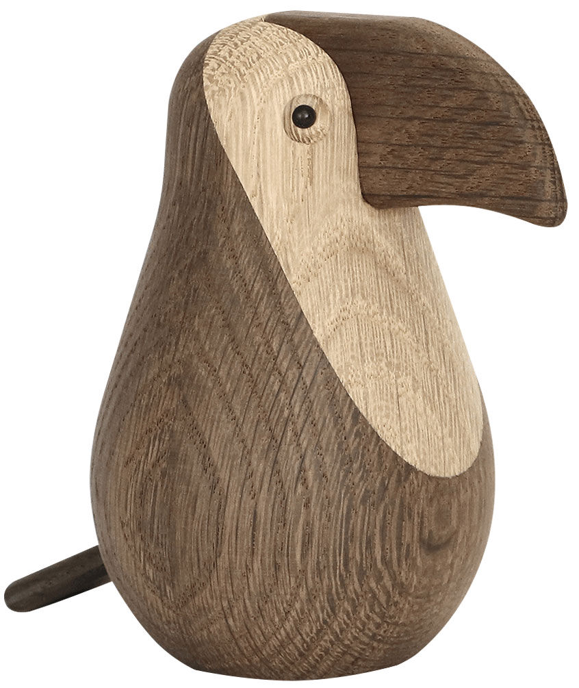 Drewniana figurka "Tukan" autorstwa novoform