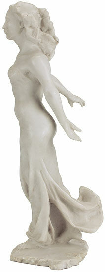 Sculptuur "Danser", kunstmarmeren versie von Magnus Kleine-Tebbe