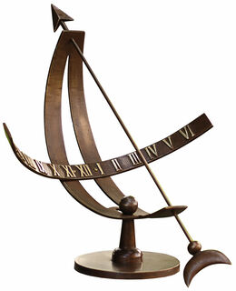 Sundial "Copernicus", bronze