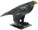 Skulptur "Ecological Eagle", bronsreduktion av Kurt Arentz