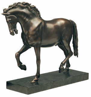 Sculpture "The Medici Horse" (1594), bronze version by Giovanni da Bologna