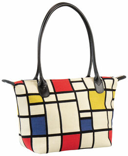 Handbag "Composition in Red, Blue and Yellow"