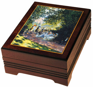 Musical jewellery box "The Parc Monceau"