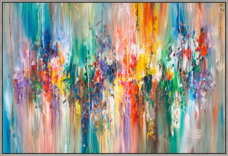 Bild "Soft Daydreaming" (2026) (Original / Unikat), gerahmt